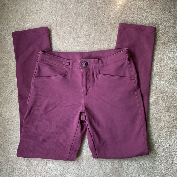 Patagonia Escala Rock Pants Light Balsamic Purple, Size 8 - Picture 2 of 5